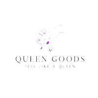 queen goods logo voor stijlvolle press-on nagels
